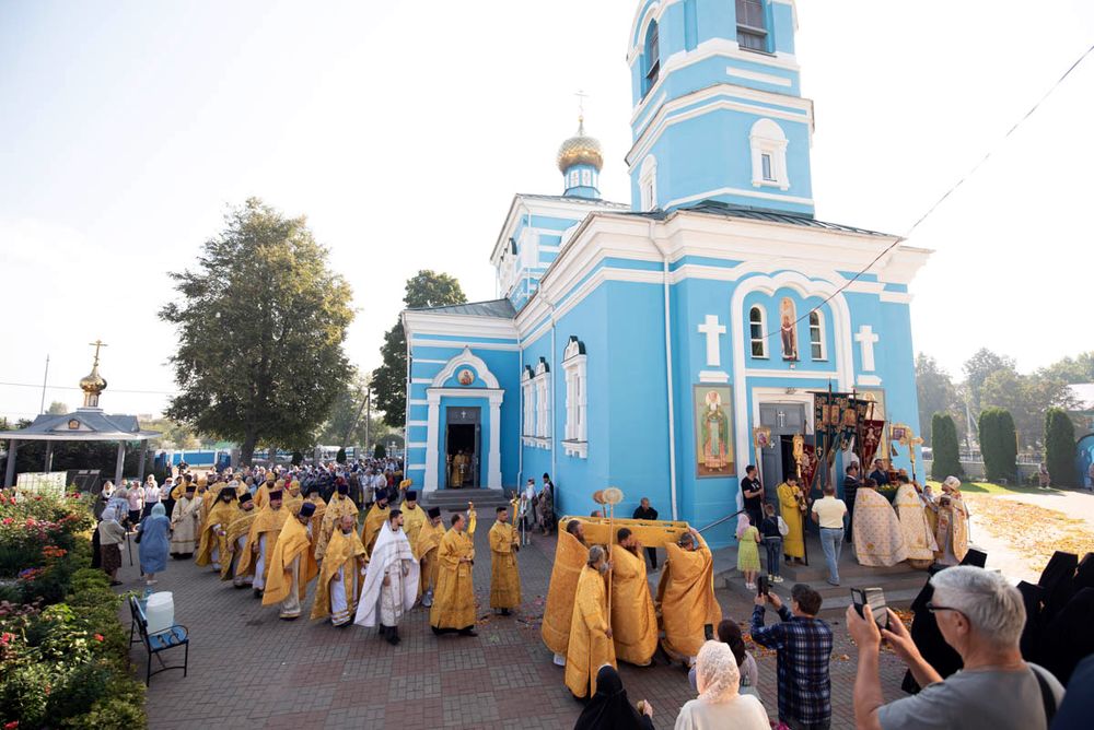 В день обретения мощей праведного Иоанна Кормянского в Кормянском монастыре почтили память святого