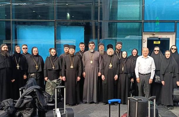В Египет прибыла монашеская делегация Русской Православной Церкви из Донецкой земли