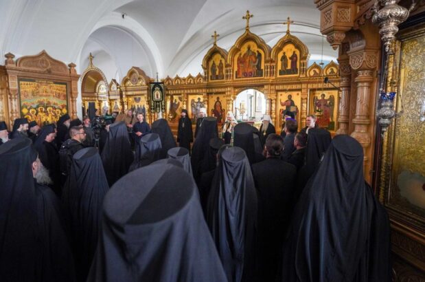 Святейший Патриарх Кирилл прибыл в Спасо-Преображенский Валаамский монастырь