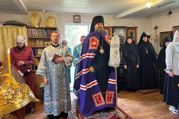 Епископ Друцкий Евсевий возглавил Божественную литургию в Тадулинском монастыре Витебской епархии