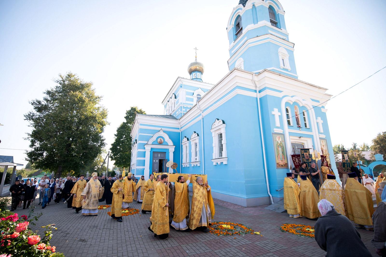 В день обретения мощей праведного Иоанна Кормянского в Кормянском женском монастыре почтили память святого