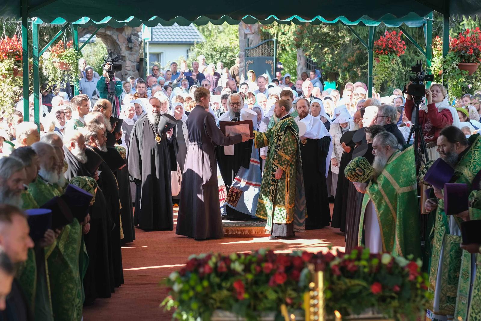 В Афанасиевском монастыре Бреста состоялись торжества, посвященные преподобномученику Афанасию Брестскому [+ВИДЕО]