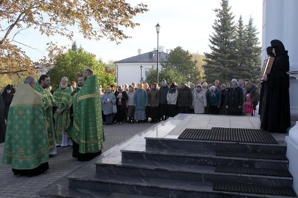В Полоцком монастыре почтили память преподобной Евфросинии Александрийской, в честь которой названа при постриге святая Полоцкая игумения