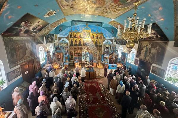 В Хойникском Покровском монастыре отметили престольный праздник