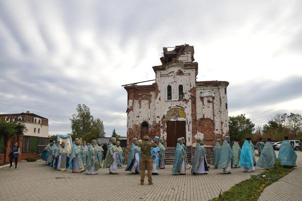 Главная святыня донецкого Иверского монастыря вернулась домой после одиннадцати лет разлуки