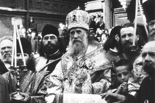 Святейший Патриарх Тихон и Свято-Троицкая Сергиева лавра