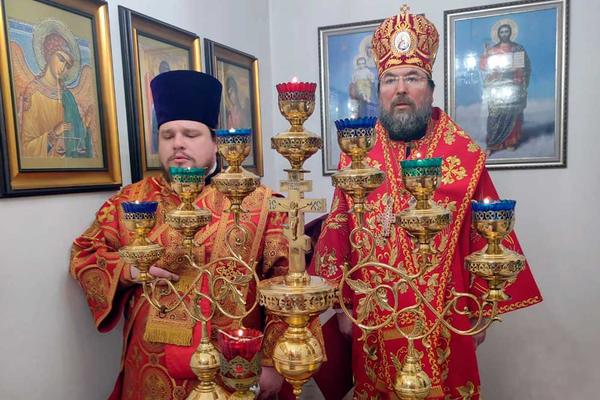 Престольный праздник домового Михайловского храма отметили в Мироносицком монастыре Бобруйска
