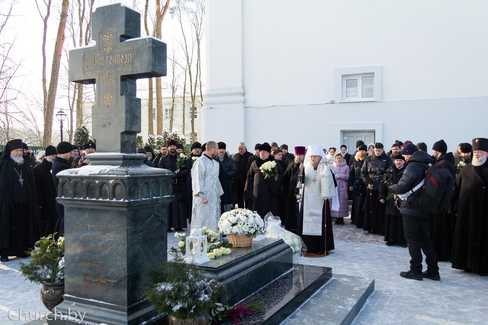 Пятую годовщину со дня преставления Митрополита Филарета (Вахромеева) молитвенно почтили в Жировичском монастыре
