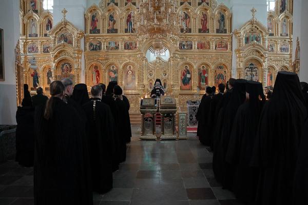В Жировичском монастыре совершили вечерню и чин прощения