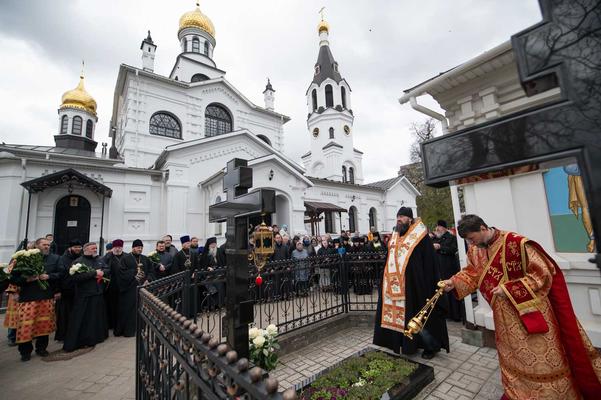 В Никольском монастыре Гомеля почтили годовщину преставления архиепископа Аристарха (Станкевича)