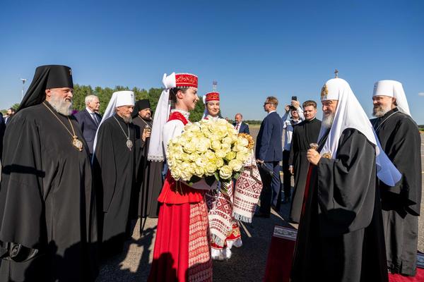 Святейший Патриарх Кирилл прибыл с Первосвятительским визитом в Республику Беларусь