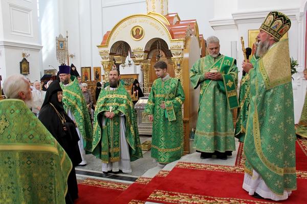 День тезоименитства игумении Евдокии (Левшук) отметили в Спасо-Евфросиниевском монастыре Полоцка