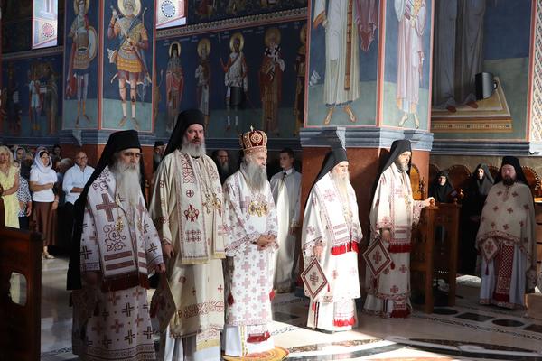 В праздник Собора Архангела Гавриила Ковильский монастырь в Сербии встретил престольный праздник